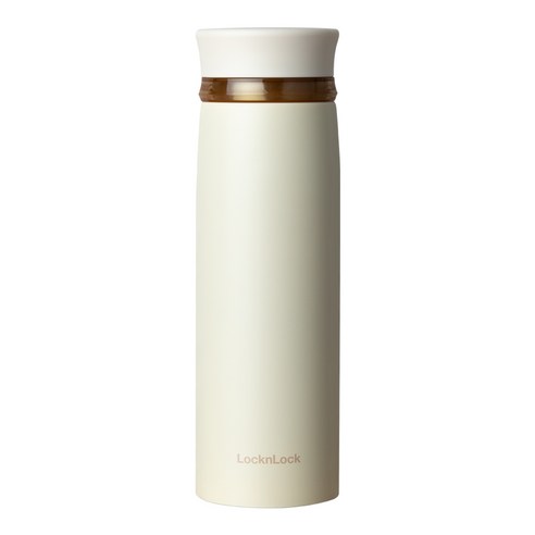 락앤락 뉴 페더 라이트 링 텀블러, 1개, 450ml, 아이보리