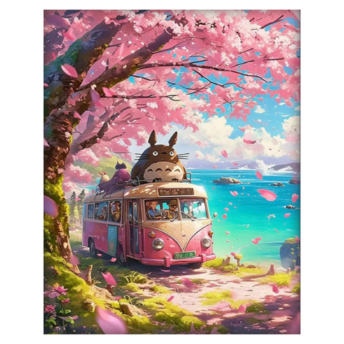 조이제이 27종 40x50 쉬운그림그리기 DIY 유화그리기세트 명화그리기 실사용 후기 | 효과 있을까? 썸네일