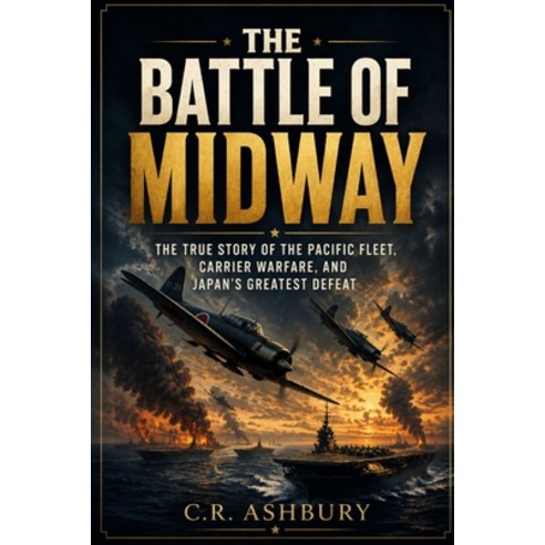 (영문도서)The Battle of Midway: The True Story of the Pacific Fleet Carrier Warfare and... Paperback, Independently Published, English, 9798198181557