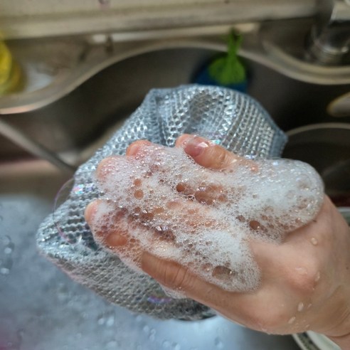 호아인터 노스크래치 찌든때 무흠집 수세미 이미지 4