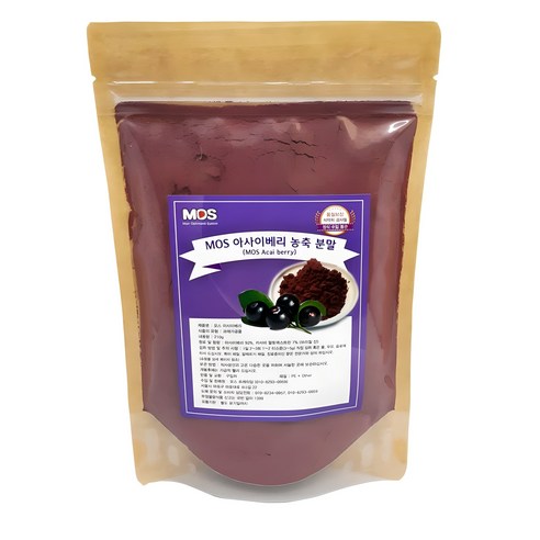 MOS 아사이베리 농축 분말 210g, 1개 맛있게 먹은 솔직 후기 - 상품 이미지 1