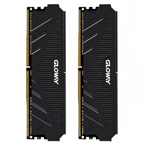 글로웨이 C18 천책 시리즈 DDR4 데스크톱 메모리 스태리 블랙 3200MHz 16GB 2개입, 1개, GW3200N16G-18