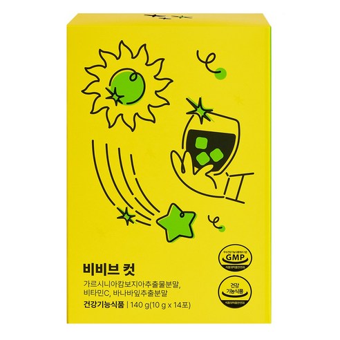 뉴니크 비비브 컷 파인애플&풋사과 맛