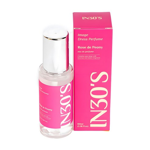 인써티 오드퍼퓸 섬유 향수 드레스퍼퓸, 1개, 100ml, 09.로즈드피오니