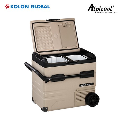 코오롱 공식판매 알피쿨 X시리즈 정품 캠핑 차량용 냉장고 블루투스 이동식 낚시 화물 이미지 3