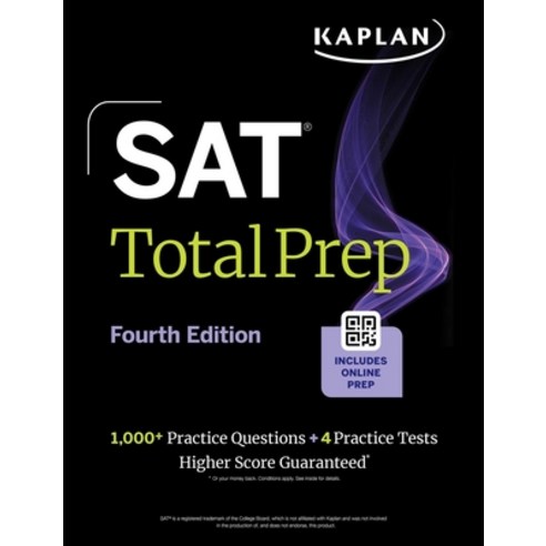 (영문도서)SAT Total Prep Paperback, Kaplan Publishing, English, 9798349701764