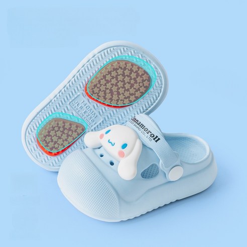 산리오 여아 슬리퍼 여름 비치샌들 실내 실외 물놀이 키즈슬리퍼