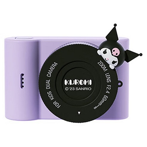 GEEKPAPA 이미 키즈 산리오 콜라보 터치스크린 디지털 카메라 C5, 쿨로 미