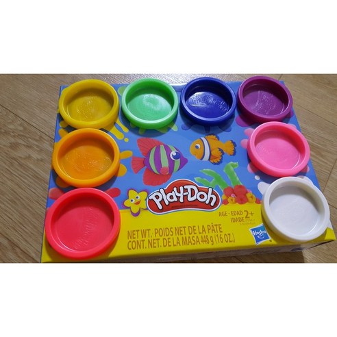 플레이도우 칼라도우 뉴 8팩 칼라클레이