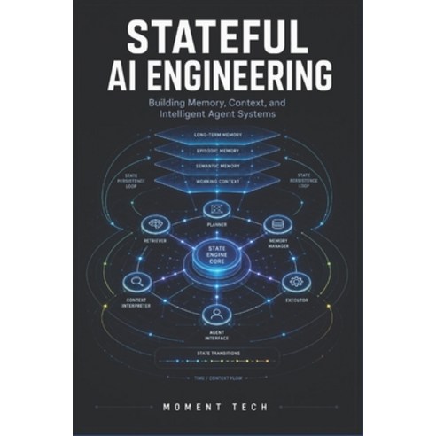 (영문도서)Stateful AI Engineering: Building Memory Context and Intelligent Agent Systems Paperback, Independently Published, English, 9798198393295