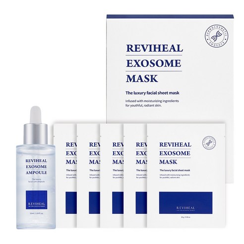 리비힐 피부과 엑소좀 앰플 50ml + 마스크팩 5매 세트 솔직 후기 | 피부 타입별 분석 썸네일