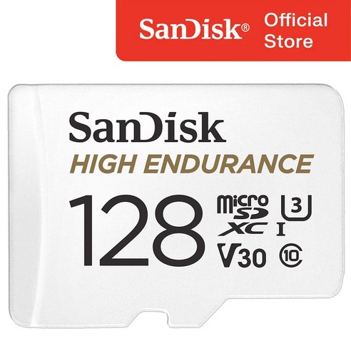 샌디스크 마이크로 SD 카드 QQNR High Endurance, 128GB, 1개