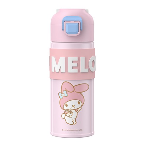 산리오 캐릭터 원터치 텀블러, 마이멜로디, 1개, 400ml