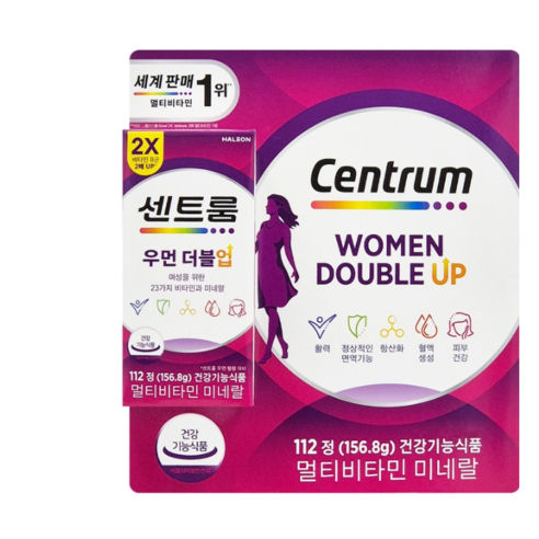 센트룸 멀티 비타민 우먼 더블업 112정, 1개 맛있게 먹은 솔직 후기 썸네일