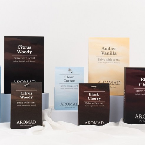 아로마드 차량용 방향제 퍼퓸 샤쉐 2P 이미지 3