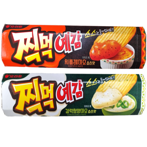 오리온 찍먹 예감 치폴레마요+갈릭청양마요, 152g, 1개