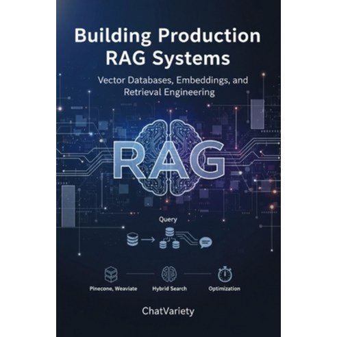 (영문도서)Building Production RAG Systems: Vector Databases Embeddings and Retrieval Eng... Paperback, Independently Published, English, 9798197444844