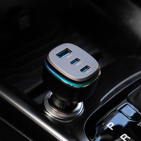 피네스토 차량용 충전기 140W 초고속 시거잭 2026년형 QC4.0, 블랙, FN-501