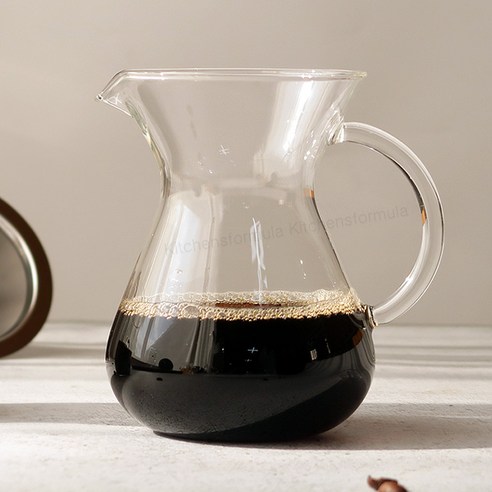 벨루체 내열유리 DR 저그 커피 핸드드립 서버, 단품, 2개, 500ml