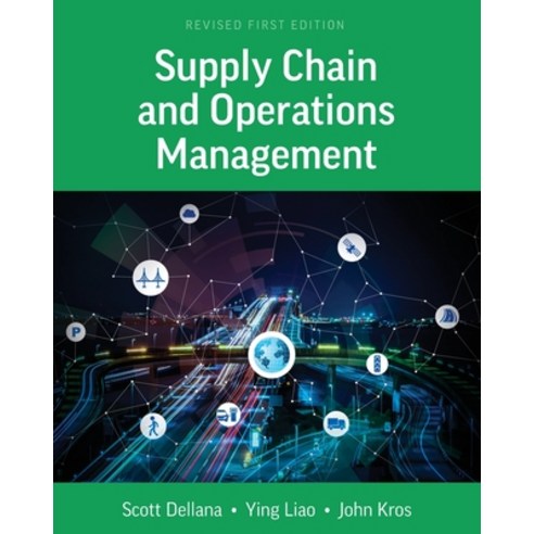 (영문도서)Supply Chain and Operations Management Paperback, Cognella Academic Publishing, English, 9798823390224