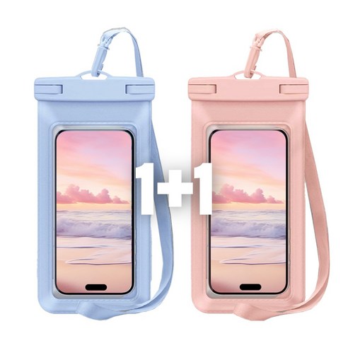 라우드 파스텔 핸드폰 방수팩 1+1 물놀이 방수케이스 개봉기 | 실사용 후기 썸네일