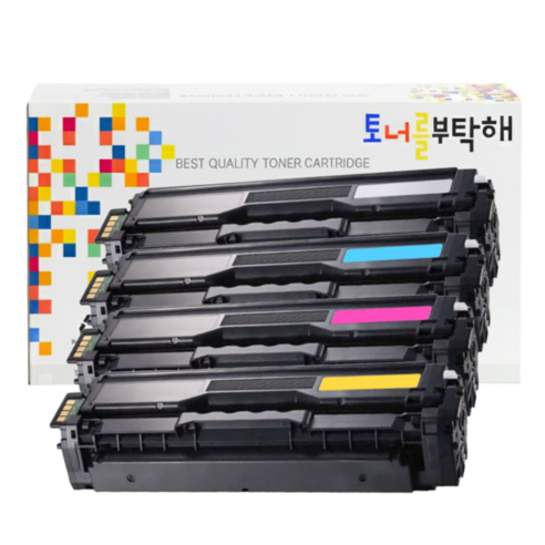 삼성 CLT-K1418S 호환 재생토너 SL-C1460FW SL-C1665FW SL-C1410W SL-C1615W, 1개, 4색 1세트