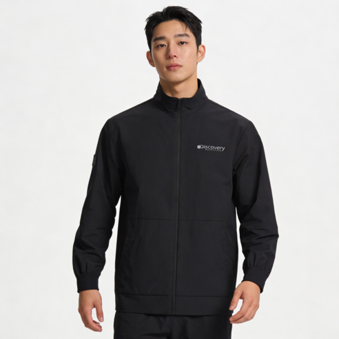 (디스커버리) 남성 트레이닝 자켓 바람막이 (정가:139 000원)