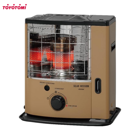 겨울 감성을 녹이는 토요토미 기어미션 반사식 스토브 RS-GE23