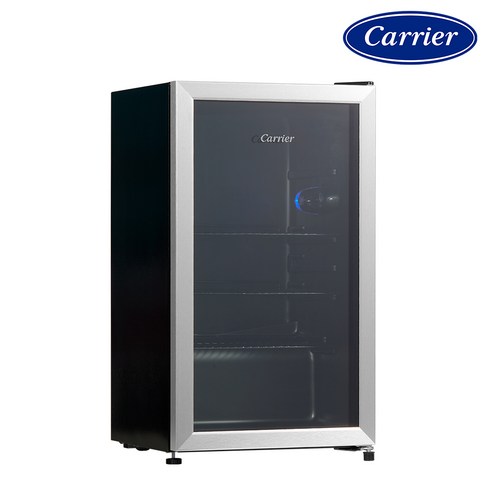 캐리어 미니 쇼케이스 냉장고 94L CVDR94BEM1 이미지 2