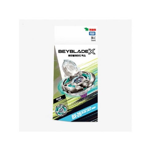 (선물완구) 영실업 베이블레이드X BX-26 부스터 유니콘 스팅 5-60GP 팽이, 상세 설명 참조, 1개