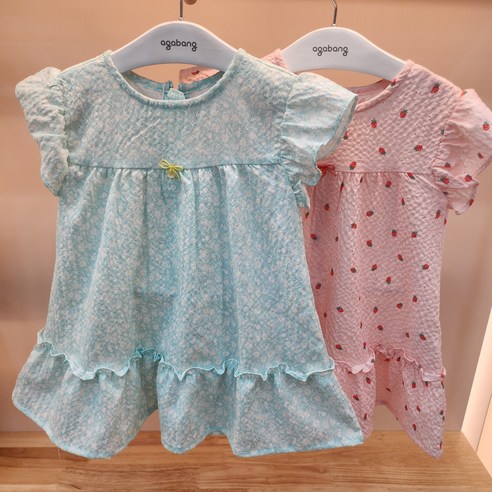 아가방 이지반팔나염원피스01T354053(2colors)