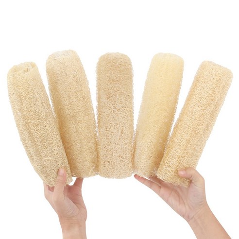 투데이리빙 5개 세트 천연 수세미 25cm 주방 설거지 잘라쓰는 솔직 후기 | 실사용자 리뷰 분석 - 상품 이미지 2