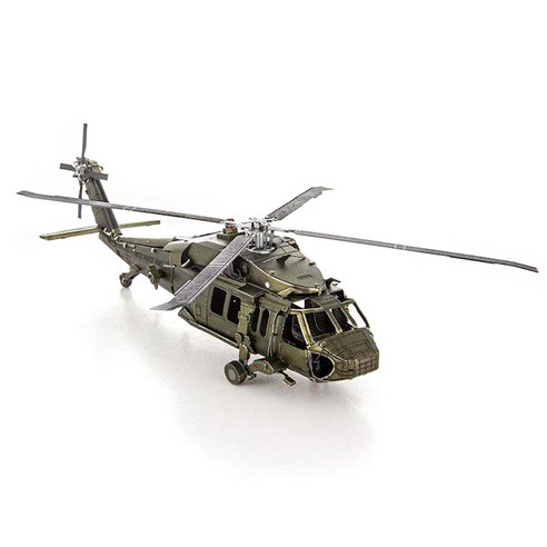 [알꿀밤-메탈퍼즐-밀리터리] UH-60L 블랙호크-컬러2