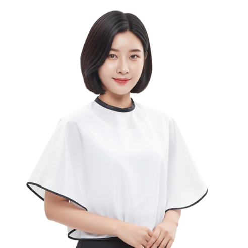 개꿀굿즈 미용실 드라이보 커트보, 3개, 화이트