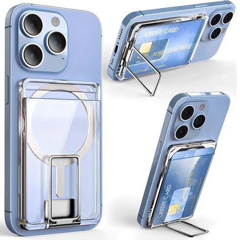 애플버니 맥세이프 카드 지갑 스탠드 거치대 케이스 2장수납 개봉기 | 실사용 후기 썸네일