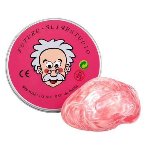 KC인증 퍼티 슬라임 박사퍼티 손에 안 묻는 유리퍼티, 레드, 45g, 1개