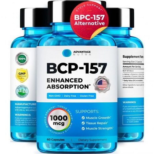bpc 157 구매 AdvantageNutra BPC 157 리포솜 60캡슐 1000mcg - 기타건강식품