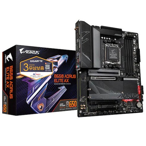 GIGABYTE B650 AORUS ELITE AX 피씨디렉트 - AMD용 메인보드 | 쿠팡