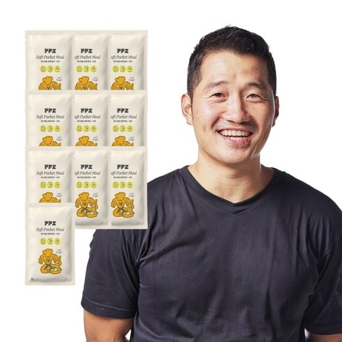 퍼피즈 강형욱 화식 강아지 간식 부드러운 포켓 화식, 10개, 50g, 소