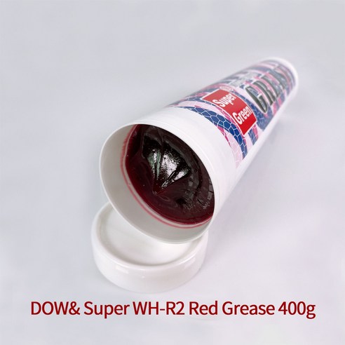 다우기업 구리스건 카트리지 타입 DOW& Super WH-R2 Grease Red 400g - 녹방지/윤활제 | 쿠팡