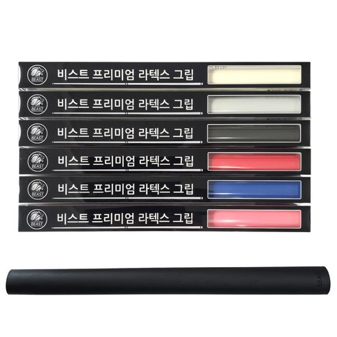 비스트 프리미엄 라텍스 당구 그립, 블랙, 1개