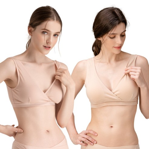 [국내생산] 뉴니끄 텐셀앤모달 임산부 수유브라 2종 세트