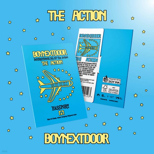 [포켓더스타] BOYNEXTDOOR 보이넥스트도어 - 5집 더액션 위버스 버전 보넥도 앨범