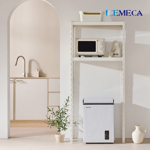 미니냉동고 소형 원룸 가정용 업소용 얼음 아이스크림 냉동고 60L 이미지 3