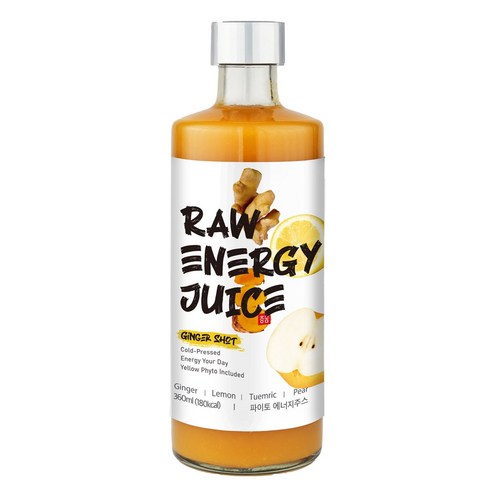 레몬 진저샷, 360ml, 1개