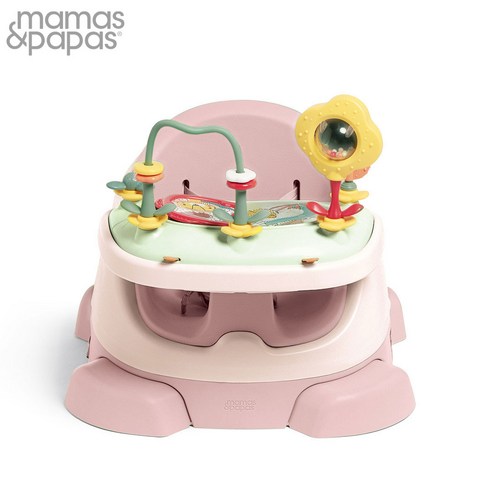 마마스앤파파스 아기 이유식 부스터의자 3 IN 1 버그, 블러썸