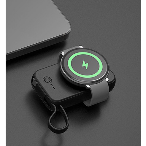 DRION 미니 갤럭시 워치 보조배터리 2000mAh
