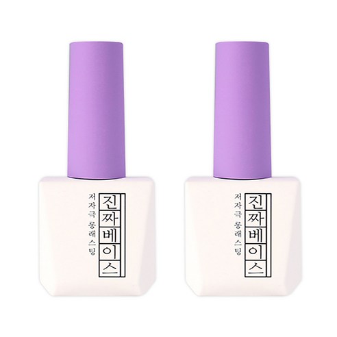 모스티브 진짜 베이스젤 저자극 기초젤 네일, 2개, 12ml, 투명