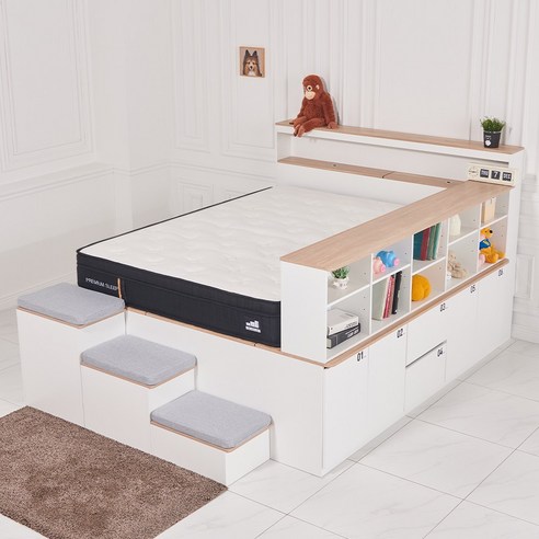 좁은 공간의 숨겨진 보물 스스디 수납침대 프레임