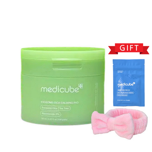 메디큐브 엑소좀 시카 카밍 토너 패드100매입/ 세안밴드+제로모공패드10매 증정, 110매입, 1개